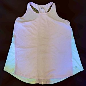 Pink racer back Work out tank top